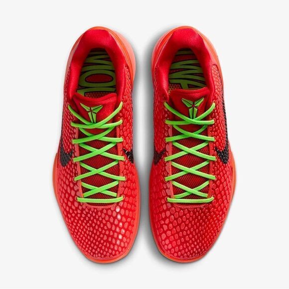 Nike Kobe 6 Protro Reverse Grinch Bright Crimson Green Black FV4921-600 size 14 main image 11